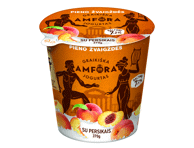 Jogurtas GRAIKIŠKA AMFORA persikais, 3,1 % rieb., 370 g