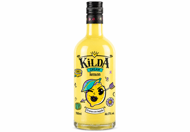 Kreminis likeris su tekila KILDA Lemon, 17 %, 700 ml