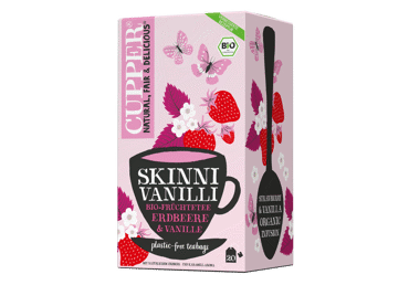 Ekologiška arbata CUPPER SKINNI VANILLI, 40 g