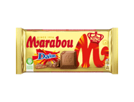 Pieninis šokoladas MARABOU su karamelės DAIM gabalėliais, 220 g