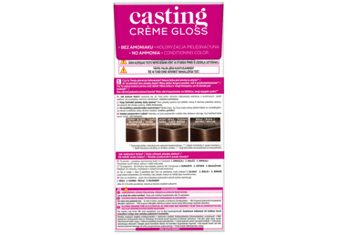 Plaukų dažai L'OREAL CASTING 518, 1 vnt. - 2