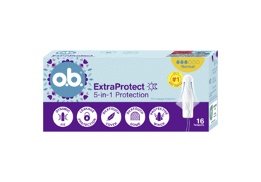 Higieniniai tamponai O.B. PRO COMFORT EXTRA PROTECT NORMAL, 16 vnt.