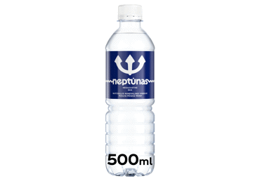 Natūralus negazuotas mineralinis vanduo NEPTŪNAS, 500 ml