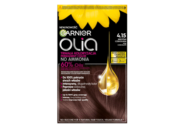 Plaukų dažai GARNIER OLIA, Nr. 4.15, 1 vnt. - 1