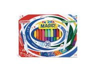 Flomasteriai CARIOCA MAGIC, 20 vnt.