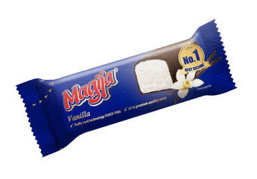Glaistytas sūrelis MAGIJA su vanile, 24 % rieb., 45 g