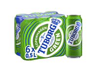 Šviesusis alus TUBORG, 6 vnt., 3 l