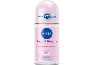 NIVEA Rutulinis dezodorantas PEARL & BEAUTY moterims, 50 ml