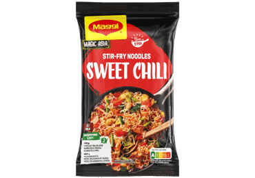 Kepti makaronai MAGGI, saldžių aitriųjų paprikų sk., 185 g