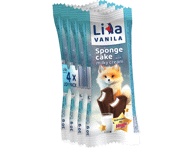 Kakavinių batonėlių rinkinys LILA VANILA 35,5% rieb., 4 x 30 g