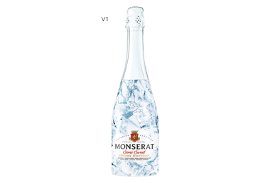 Gaz. aromatizuotas pusiau saldus vyno gėrimas MONSERAT ICE, 750 ml