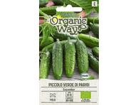 Agurkų sėklos PICCOLO VERDE DI PARIG,  ORGANIC WAY
