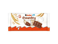 Šokoladinių batonėlių rinkinys KINDER COUNTRY, 94 g