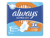 Higieniniai paketai ALWAYS Ultra Normal, S1, 10 vnt.