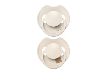 LOVI silikoniniai dinaminiai čiulptukai Prime, Coconut/ Ivory, 6-18m, 2 vnt., 34/402 - 2