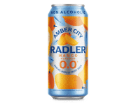 Nealkoholinis alaus kokteilis Amber City Radler Mango 0,0% 0,5L