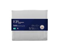 Satininės patalynės komplektas 200x220/2x50x70cm,sidabro