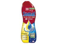 Indaplovių gelis SOMAT Excellence 5in1 Lemon, 38 skalbimai