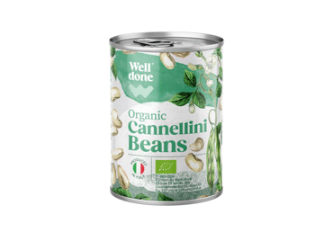 Ekologiškos Cannellini pupelės WELL DONE, 420g