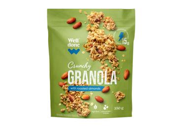 Granola su migdolais WELL DONE, 350 g