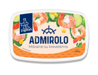 ADMIROLO mišrainė su krevetėmis ZIGMAS, 180 g