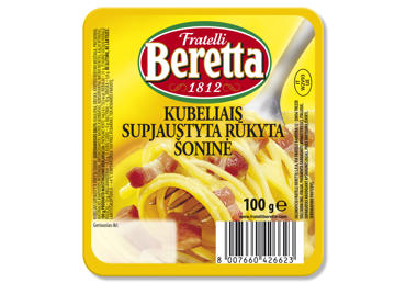 Šaltai rūkyti šoninės kubeliai PANCETTA AFFUMICATA, nerūš., 100 g