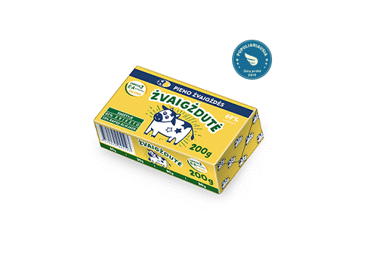Tepiųjų riebalų mišinys ŽVAIGŽDUTĖ, 69 % rieb., 200 g - 2