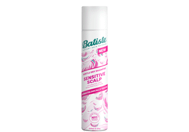Sausas plaukų šampūnas BATISTE SENSITIVE SCALP, 200 ml