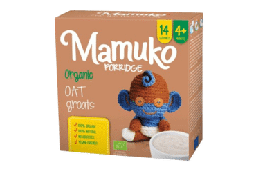 Ekologiškos MAMUKO avižų kruopytės (nuo 4 mėn.), 240 g