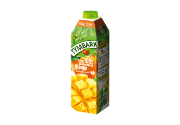 Apelsinų ir mangų sultys TYMBARK, 100%, 1 l