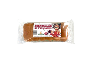 Plėšomos bandelės su vyšniomis, 250 g