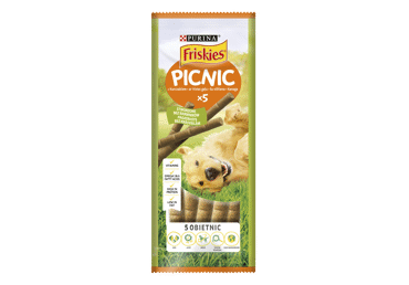 Šunų kramtalai FRISKIES PICNIC su vištiena (5 vnt.), 42 g