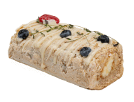 Morenginis vyniotinis su grietinėlės kremu ir uogomis, 1 kg