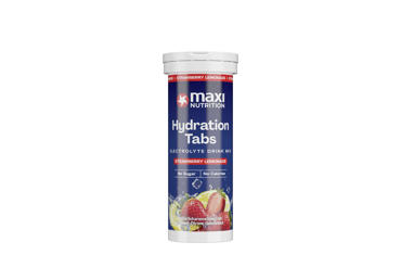 Elektrolitų gėrimo tabletės MAXI NUTRITION, braškių skonio, 40 g