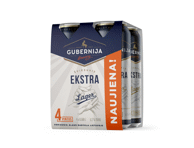 Alus GUBERNIJA EKSTRA LAGER (4 vnt. pakuotė), 2.27 l