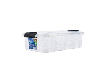 Daiktadėžė su dangčiu ir spaustukais HOME EXPERT, 8 l - 2