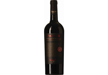 Raudonasis pusiau sausas vynas PAPALE PRIMITIVO, 750 ml