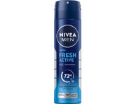 NIVEA Fresh Active purškiamasis antiperspirantas vyrams, 150 ml