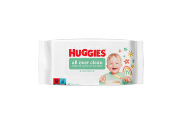 Drėgnosios kūdikių servetėlės HUGGIES ALL OVER CLEAN, 56 vnt.