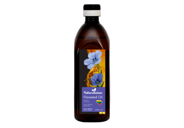 Neraf. šaltai spaustas linų sėmenų aliejus NATURALISIMO (ekologiškas), 500 ml - 1