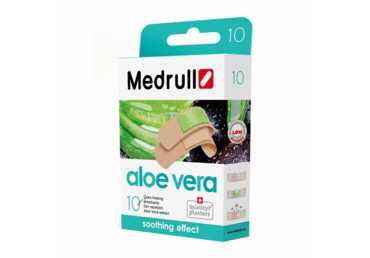 Pleistras "MEDRULL Aloe Vera", 10 vnt.