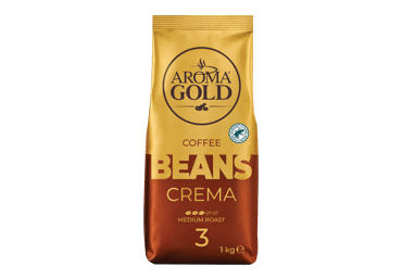 Kavos pupelės AROMA GOLD CREMA, 1 kg - 1