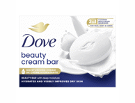 Gabalinis tualetinis muilas DOVE ORIGINAL, 90 g