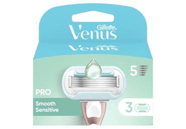 Skustuvo galvutės VENUS Extra Smooth Sensitive, 3vnt.