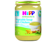 Ekologiška daržovių sriuba su vištiena nuo 6 mėn.