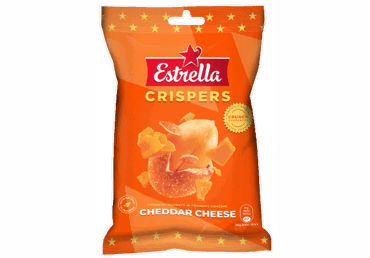 Žemės riešutai apvalkale ESTRELLA CRISPERS, čederio skonio, 140 g - 2
