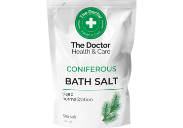 The Doctor Health & Care Spygliuočių vonios druska, 500 g 