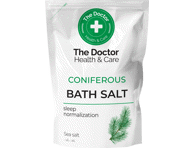 The Doctor Health & Care Spygliuočių vonios druska, 500 g 
