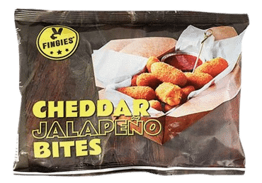 Šaldytos sūrio lazdelės FINGIES su Chalapos paprikomis, 250 g - 2