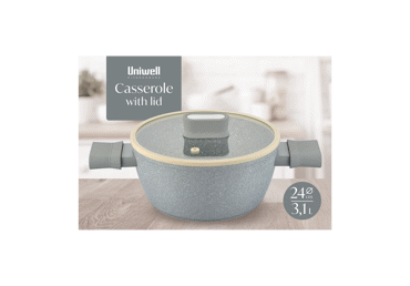 Puodas su dangčiu UNIWELL, 24 cm - 1
